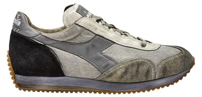 Diadora Heritage Zapatillas Equipe Dirty SW Evo 181251 Sneaker Casual Hombre Lona Blanco, Color blanco., 44 EU