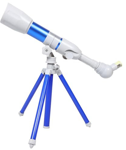 Abaodam Junge Mädchen Teleskop Mit Verstellbarem Fokus Und Drehbarem Design Hochauflösendes Astronomie-fernrohr Für Junge Astronomen Wissenschaftliches Experimentier-Spielzeug Für Beobacht