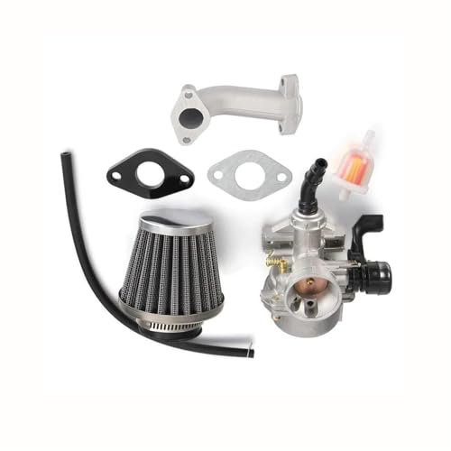 UJSSET Universalvergaser PZ19 19-mm-Vergaser Für 50 70 90 110 125 CCM ATV Quad 4 Wheeler Dirtbike Motorradvergaser