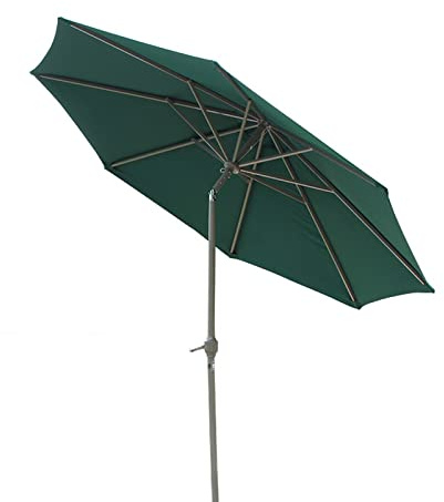 HADECOLL Beiger Outdoor-Regenschirm P 8 Stabile Streben, Winddicht Und Wasserdicht, Für Garten, Terrasse, Strand, Billardtisch, Langlebiges Sonnenschutzdach, Grün