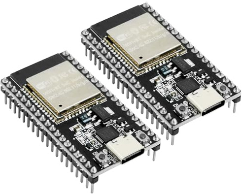 RUIZHI ESP32 USB C ESP32 CP2012 Modul, ESP32 NodeMCU Lua ESP32-WROOM-32 Entwicklungsboard mit ESP32-CP2012 Chip und Type-C USB 2.4GHz Dual-Core WiFi Bluetooth 38Pins Kompatibel mit Arduino(2 Pcs)