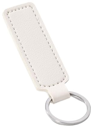10 st ljus nyckelring dubbelsidig bilnyckel tillbehör ny enkel unisex nyckelring för nyckel (färg 3)