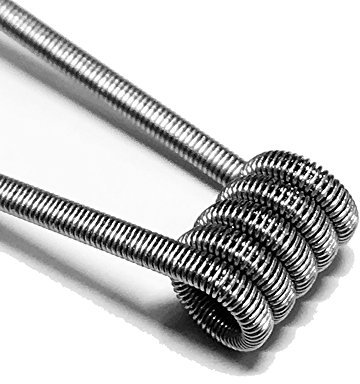 10x Staggered 0,3 Ω Coils Wire Prebuilt Fertigwicklung RBA RTA KA1 Draht