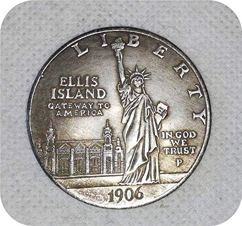 YunBest 1906 Great United States Liberty Old One - Moneda de dólar de plata conmemorativa