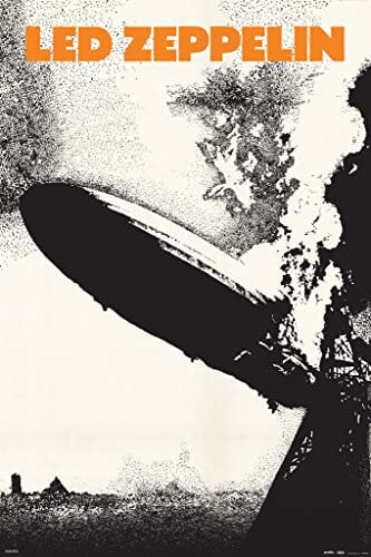 Unbekannt Led Zeppelin Poster Led Zeppelin I, 24x36 inches