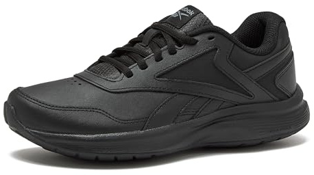 Reebok Walk Ultra 7 DMX Max Walking Womens Shoes, Athletic Black or White Sneakers for Women, Size 5 to 12 Womens Tennis Shoes, Black/Cold Grey/Collegiate Royal, 7.5