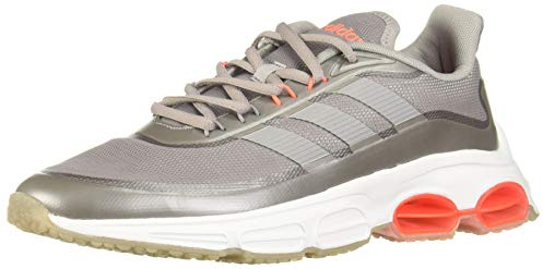 adidas Quadcube Laufschuhe für Herren, Grau Light Granite Light Granite Signal Coral, 44 EU