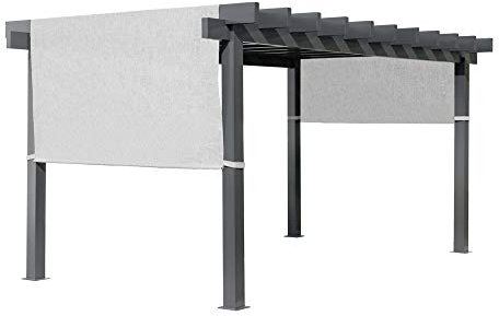 Sojag Yamba Gartenpavillon, rechteckig, 3 x 4,6 x 2,4 m, Dunkelgrau