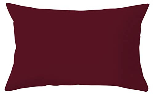 Nunubee Moderne Minimalistische Serie Einfarbige Schlafsofa Kissenbezug Kissenbezug 30 * 50Cm # 4