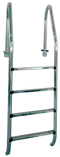 Q P Escalera Piscina Inoxidable 4 Pelda�os 509084