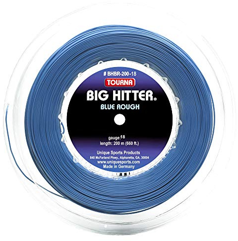 Tourna Big Hitter Blue Rough Maximum Spin Polyester Tennisschnur
