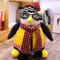 NiC IS COCNG Hugsy Friends Peluche,Pingouin Jouets en Peluche Pingouin Peluche Hugsy Friends 27 cm Taille Goodies Peluche Rachel Peluche poupée Jouet Peluche poupées Cadeau de noël
