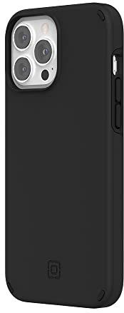 Incipio Duo MagSafe Case Hülle kompatibel mit Apple iPhone 13 Pro Max [3,6m sturzfest MagSafe & Qi Wireless Charging kompatibel Extrem robuste Handyhülle] schwarz IPH-1961-BLK