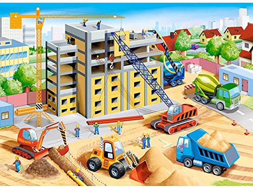 Castorland Puzzle, 70 Teile, große Baustelle