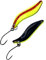 Sinderella Forellen Spoon - 5 g - Trout Fishing Spoon - UL-Angeln (gelb, rot - schwarz)