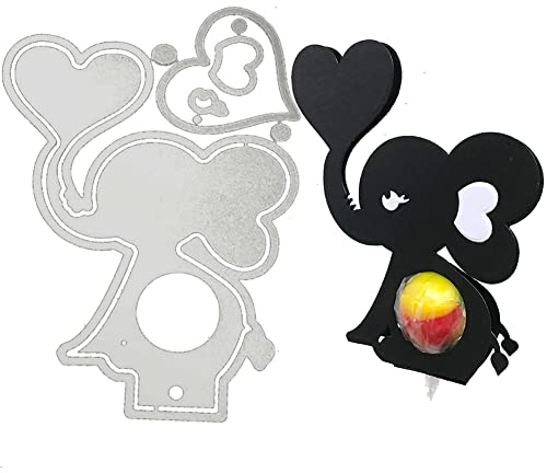 LICHENGTAI Stanzschablone Stanzbögen Prägeschablonen Cutting Dies Kleider Weingläser Meerjungfrau Elefant Metall Stanzformen Scrapbooking Prägeschablonen für DIY Karten Album Geburtstag Geschenk