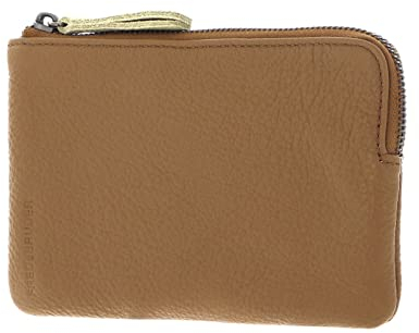 FREDsBRUDER Leder Utensilientasche Nastally Flat Wallet Iced Coffee braun