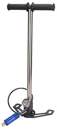 Mini kit de tanque de buceo Bomba De Alta Presión De Acero Inoxidable 30mpa40mp Bomba Manual De Tres Etapas Refrigerada Por Agua Refrigerada Por Aceite Refrigerada Por Aire ( Color : Stainless steel ,
