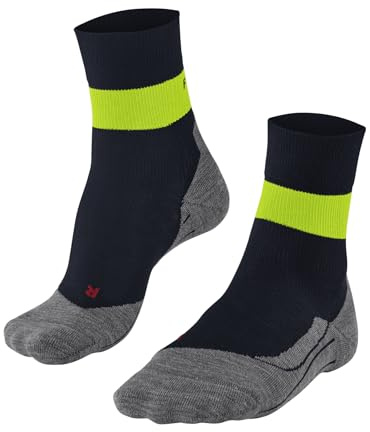 FALKE Herren RU Compression Stabilizing Laufsocken schnelltrocknendes atmungsaktives Lyocell Funktionsmaterial antiblasen mit Kompression stabilisierend am Knöchel kühlend vegan 1 Paar | für mehr Stabilität und vermindertes Risiko von Verstauchungen