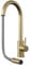 Liquida CT455BR Single Lever Pull Out Brushed Brass Kitchen Mixer Tap