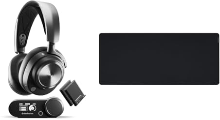 SteelSeries Arctis Nova Pro Wireless Gaming-Headset & Razer Gigantus V2 XXL - Weiches Gaming-Mauspad für schnelle Spielstile und optimale Kontrolle