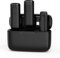 OSA micrófono de Solapa inalámbrico Dual para iPhone iPad，Micrófono Lavalier Inalámbrico con de Grabación de Video con Nivel de Cancelación de Ruido Ajustable- Juego de 2