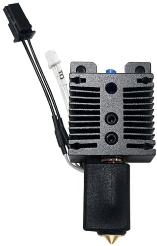 RugooSpink Upgrade Kobra Serie 2 Keramik Hotend Druck Hotend Kopf Assembly Hot End Kit mit Kühlkörper Kupfer-Plated Düse für Anycubic Kobra 2/Kobra 2 Pro/Kobra 2 Neo/Kobra 2 Plus/Kobra 2 Max