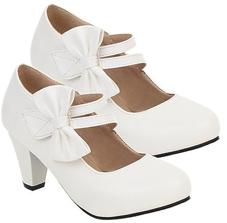 VALICLUD Scarpe Tacchi Alto da Donna Tacchi Suola Antiscivolo Eleganti Décolleté Adatte per Balli e Speciali