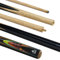 POWERGLIDE Eclipse Snooker-Queue, Schwarz, Grün, Grau, Braun, Full Size 57