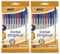 BIC Cristal - Bolígrafos originales, punta fina de 1,0 mm, colores surtidos, bolígrafos fiables para el día a día para la escuela y la oficina, escritura suave, agarre cómodo, duradero y duradero