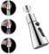 360° Swivel Spout Kitchen Tap Spray Head, Tap Adapter for Kitchen Sink, Faucet Aerator, Kitchen Tap Extension, Tap Filter Hard Water UK, FM22 M24 Kitchen Sink Tap Spray Attachment Head with 3 Modes