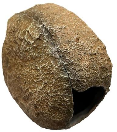 TUXCAXI Underwater Rocks Aquarium Hideout With Magnetic Attraction Providing Safe Haven Two Halves Of Resin Can Be Easily Clamped Together Through Built-in Magnetic Aquariums