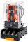 Heschen Relè di uso MK2P-I AC 220 V bobina DPDT 8 pin con presa terminale plug-in PYF83A