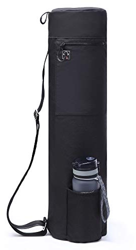 ELENTURE wasserdichte Yogamatten-Tasche, Yogamatten-Tragetasche, Tragetasche für Damen und Herren, mit multifunktionalen Aufbewahrungstaschen und Wasserflaschenhalter