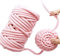 Core Yarn Garn Mehrfarbig Soft Bulky Arm Stricken Wolle Roving Häkeln DIY Hand Chunky Strickdecke Decke Garn für Riese Klobig Sticken Werfen Sofa Decke Blanket und Kunsthandwerk (Rosa, 1KG)