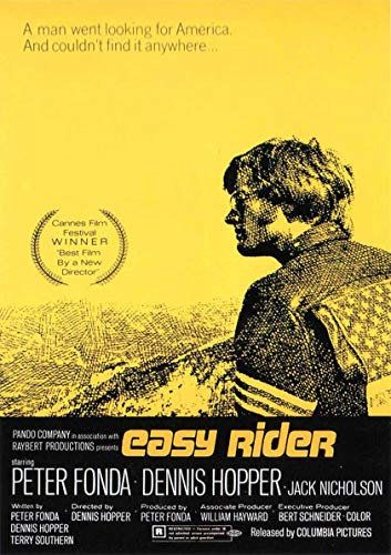 My Little Poster Post Easy Rider Filmplakat Wandkunst