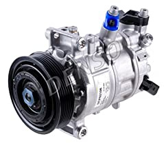 DENSO A/C Compressor DCP02106 - OE-Quality Air Conditioning Compressor Replacement - Direct Fit Easy Install - Thermal Range AC Air Con