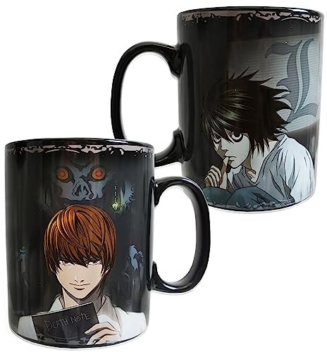 ABYstyle Death Note Kira & L Heat Change Mug