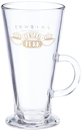 Friends RD-RS461802 Taza de Latte, 10 Ounces, Vidrio, Transparente