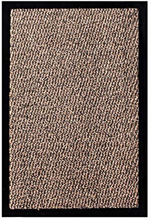 GMD Living Schmutzfangmatte Easy CLEAN Größen, Farbe:braun, Größe:40 x 60 cm