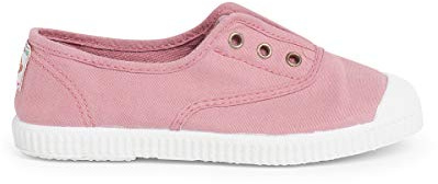 Pisamonas Scarpe Tela Punta Gomma Senza Lacci Misurare 27 Colore Rosa