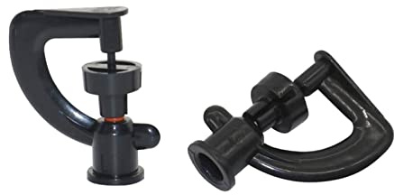 Gewächshaus-Micro-Tropfbewässerung Rotary Nebel Sprinkler landwirtschaftliche Gewächshaus-Sprinkler-Bewässerungswasser-Sprinkler-Garten-Sprinkler 7,5-mm-Schnittstelle 40
