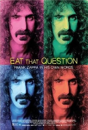 Eat That Question Frank Zappa Movie Poster 40 cm x 61 cm 16x24 Poster 40 cm x 61 cm 16x24
