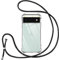 Vauki handyband für Google Pixel 6 5G hülle mit Band Handyhülle Silikon Transparent zum Umhängen Stoßfest mit Kordel Necklace Schnur TPU Bumper Case für Pixel 6 5G