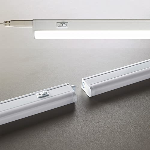 Heitronic 7-W-LED-Lichtleiste Frankfurt, 660 lm, 4000 K, weitere Lichtleisten anreihbar, 51,6 cm