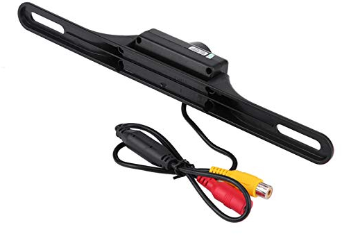 Xav Ax5500 Rückfahrkamera, Optix Nummernschildkamera 7 LED 140° Weitwinkel Autokennzeichen Reaview Rückfahrkamera Nachtsichtkamera Wasserdicht