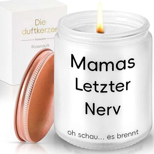 Geschenke für Mama, Muttertagsgeschenke Geburtstagsgeschenk Geschenkideen für Mama Mutter, Geschenke zum Muttertag Kerze