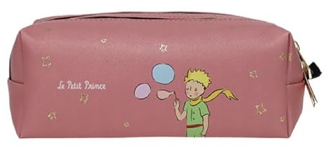 KIUB Federmäppchen für die Schule, 2 Fächer, Motiv: Der kleine Prinz, Blasen (20 x 7,5 cm), mehrfarbig, Modern