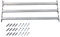 Barre per finestre regolabili di sicurezza 3 pezzi 710-1200 mm,hardware,Materiali da costruzione,Finestre,Argento,10.164 LB,144516