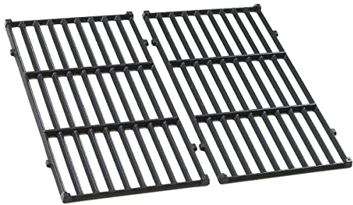 44.1 cm 7637 Grillroste für Weber Spirit & Spirit II 200 Series Spirit E210 Spirit E220 Spirit S210 S220 mit Frontsteuerung, Gusseisenroste Ersatzteile für Weber Spirit 2 Brenner E-210